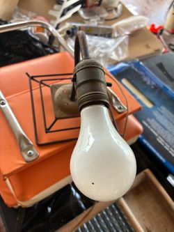 Vintage Industrial Metal Light