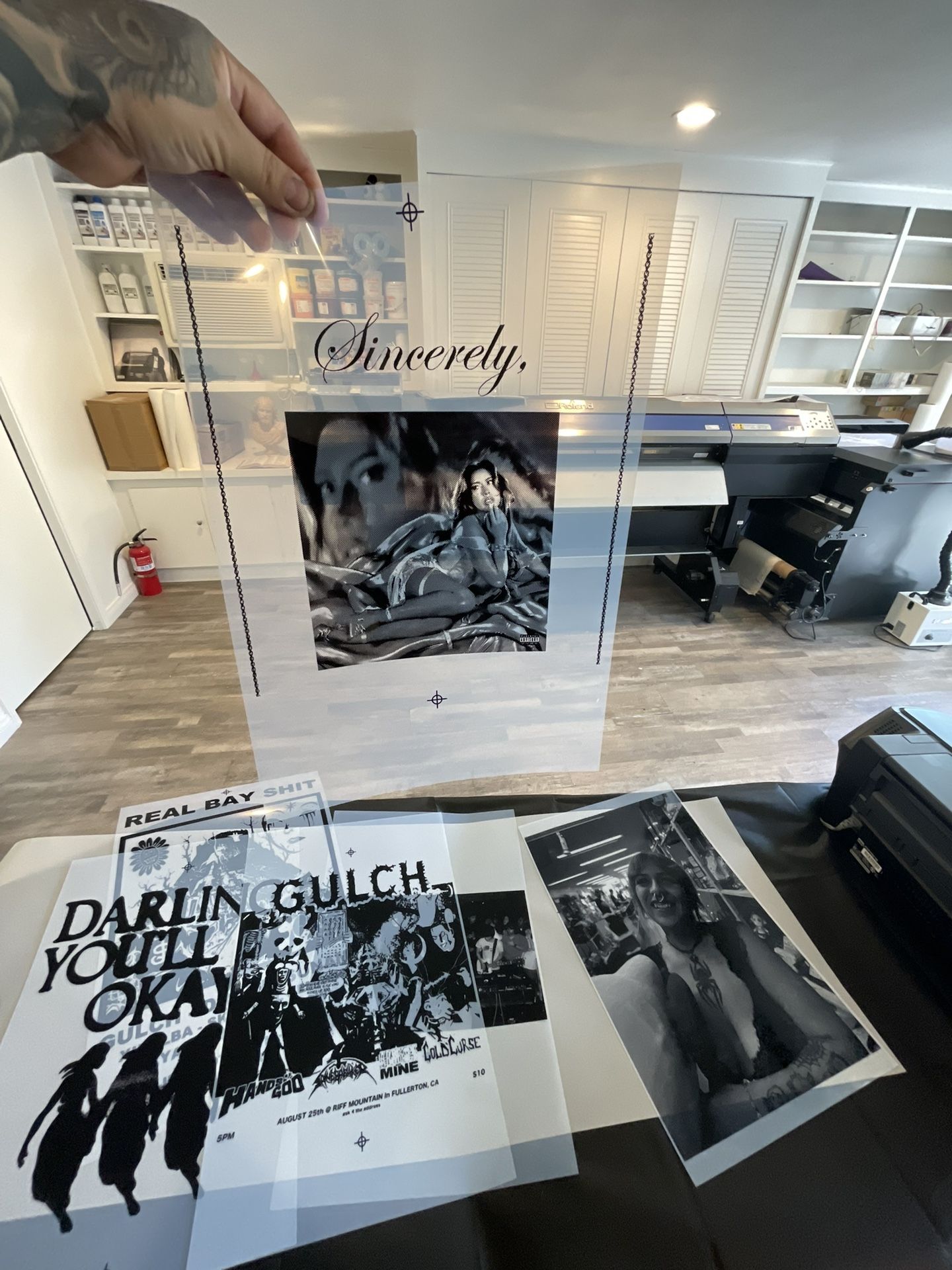 Silk Screen transparency Films