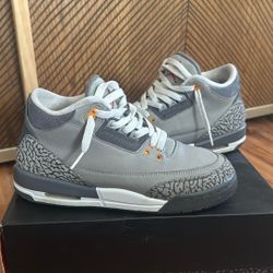 Jordan 3 Retro Cool Grey 6Y