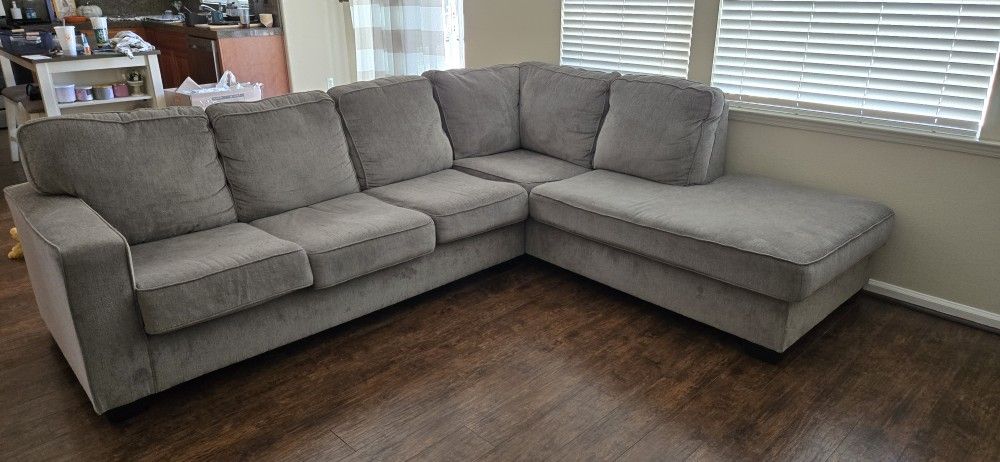 Grey Sectional Couch