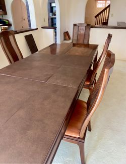 Dinning Set And Matching Hutch