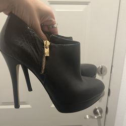 Michael By Michael Kors Black Boots 
