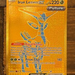 Pokemon Card: Iron Leaves EX 