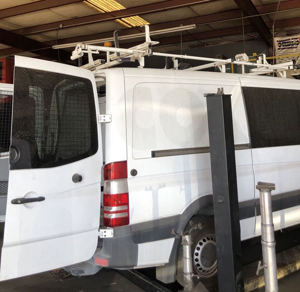 Van Ladder rack Prime Design Ergorack Roof Rack