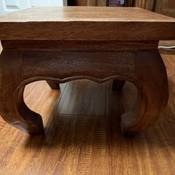Solid Wooden Step Stool