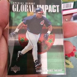 Manny Ramirez Cleveland Indians Baseball Cards 