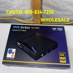 WE2USAT K3 PRO  Wholesale reseller    super box Superbox  VSEEBOX SUPERBOX