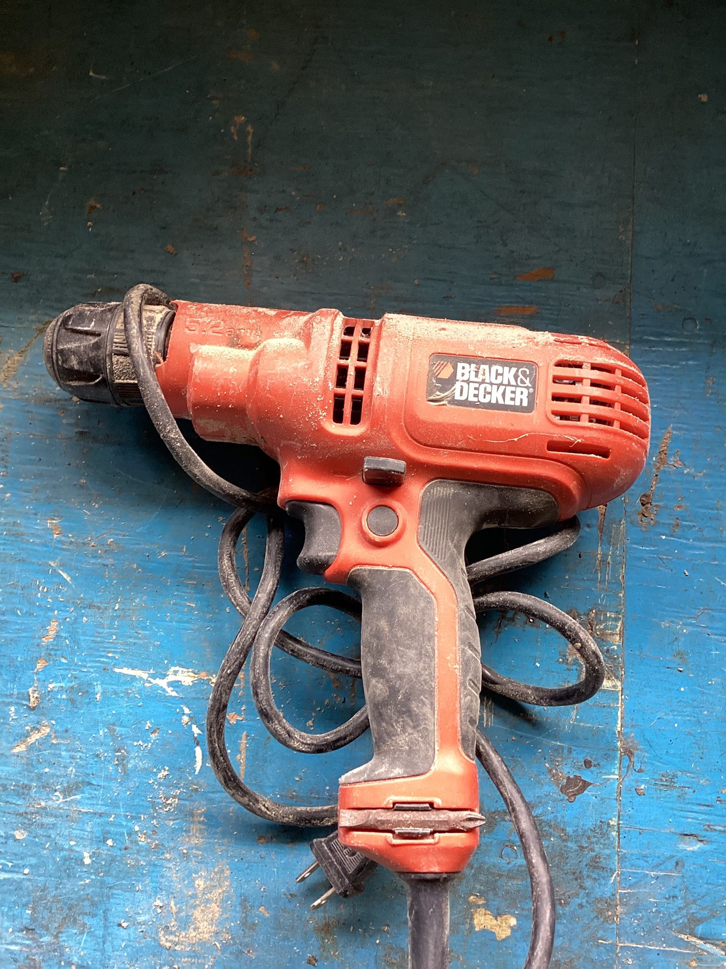 Electric Corded Black & Decker Power Drill