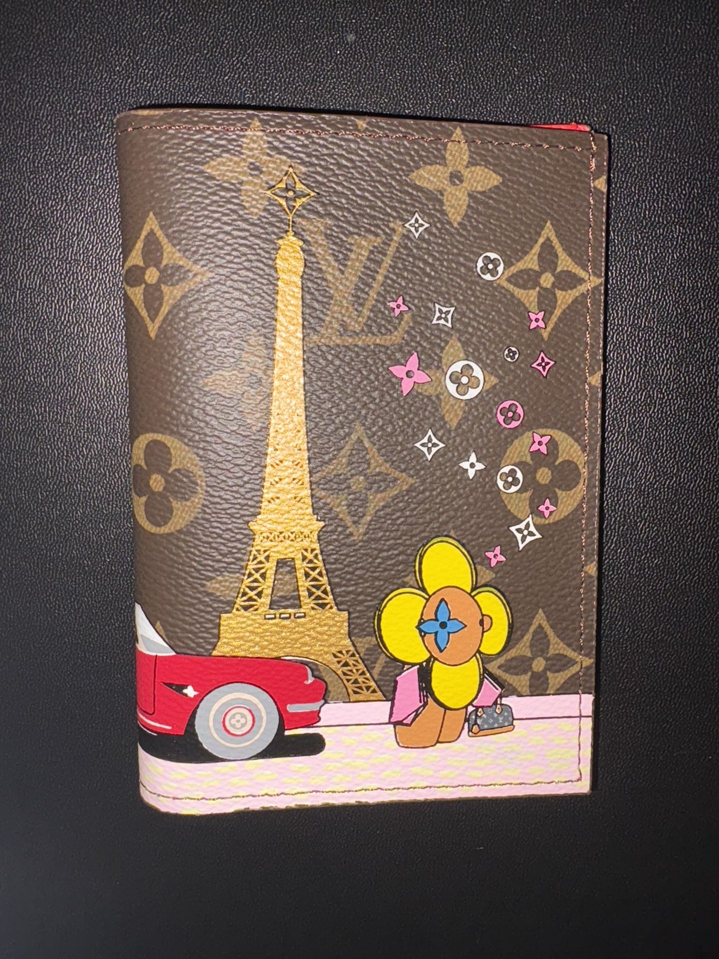 Lv Louis Vuitton Paris Passport Holder