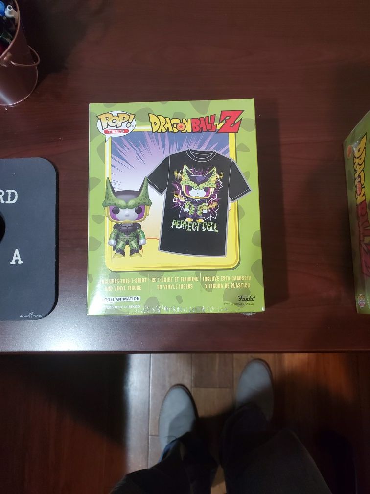 Dragonball Z Funko Pop and Shirt Combo