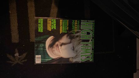 Kurt Cobain High Times Magazine Special Hemp Issue