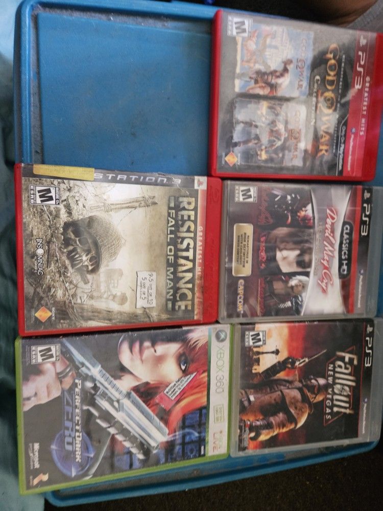 Ps3 Games All For 70 Trade For Psp
