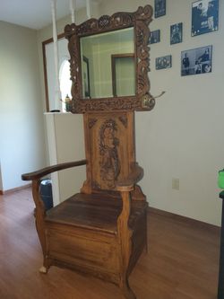 Antique Oak Chair