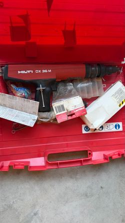 Hilti DX 36M Powder-Actuated Tool with Case