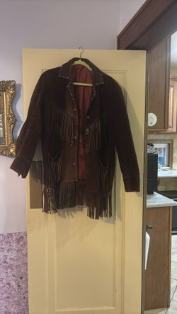 Super Cool Vintage Native American Fringe Coat