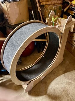Cat exercise wheel