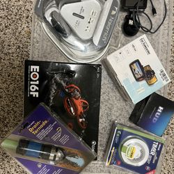 Miscellaneous brand, new electronics, and GoPro camera