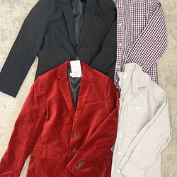 Bits Size 9/10 Dress Shirts And Blazers 
