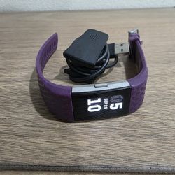 Fitbit Charge 2 Wristband Activity Tracker Watch Small Band - Plum Grade B