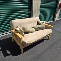 Futon - Solid Hardwood  61x38 