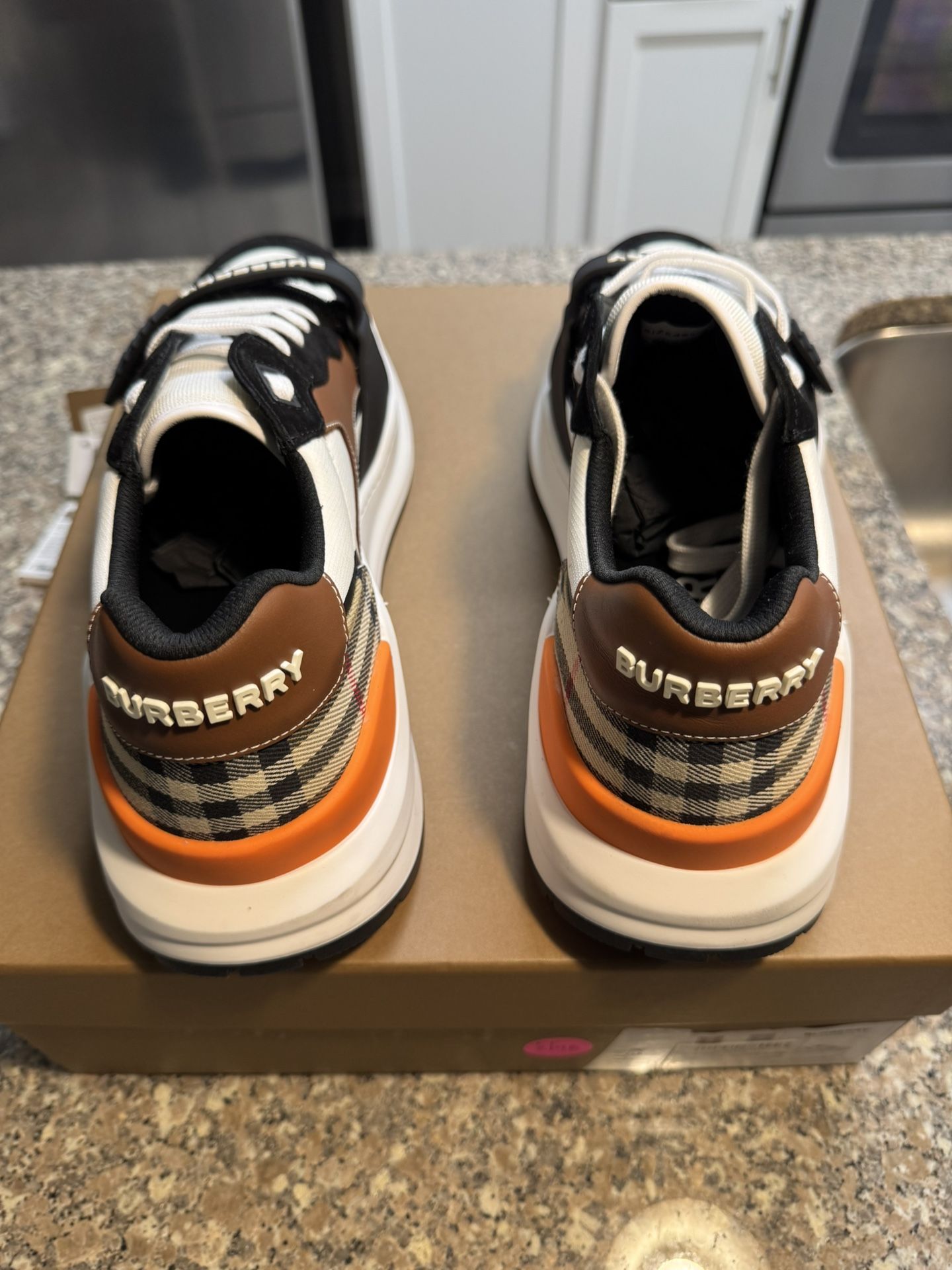 Brand New Authentic Burberry Men's Shoes - MF Ramsey M Story Sizes 12.5(45.5)
