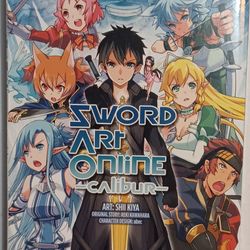 Sword Art Online Calibur Paperback Comic Anime 