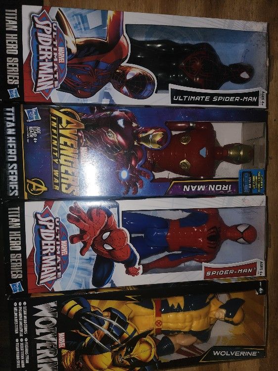 SEALED!! 12" Marvel ACTION Figures $10 Ea Or 4 For $30