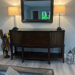 Media Unit Console Table 