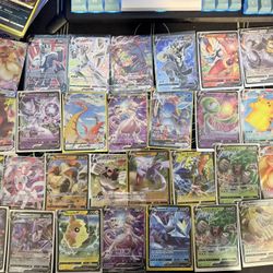 V And Vmax Pokémon Card Assortment
