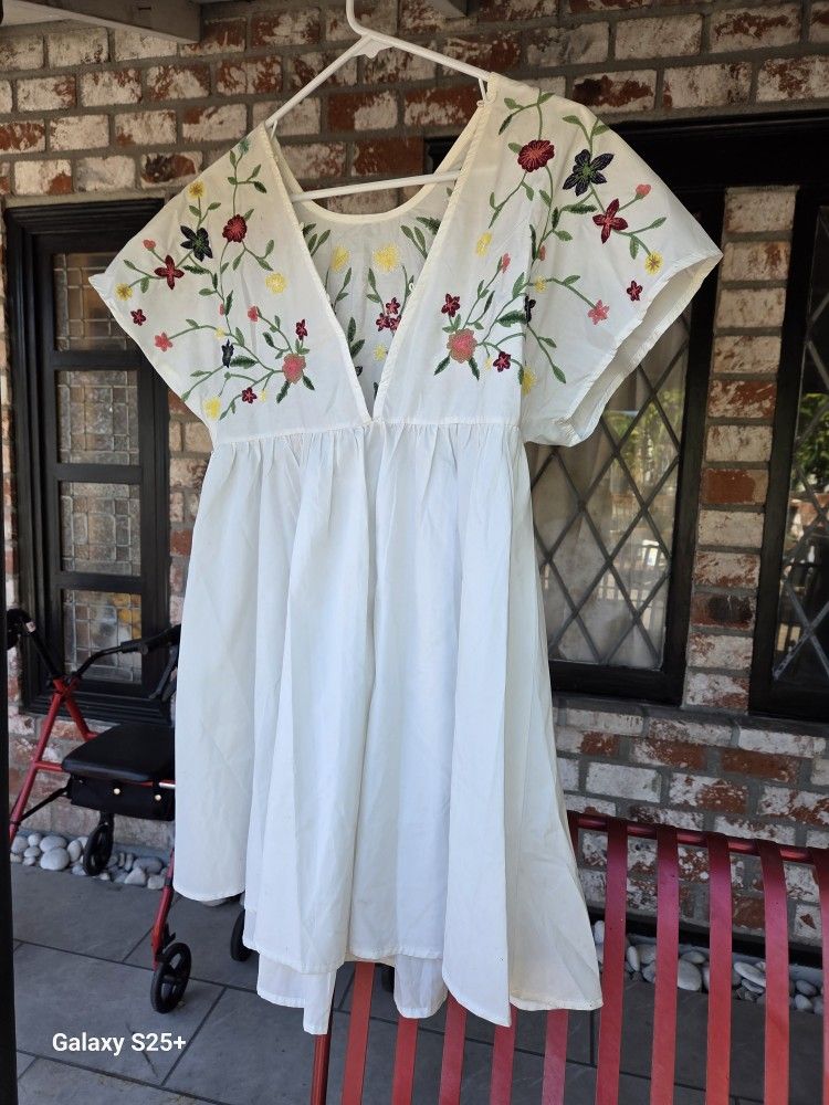 summer cotton tunic L