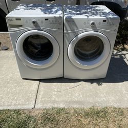 Whirlpool Washer/Dryer (Electric Dryer + Stackable) 30 Day Warranty 