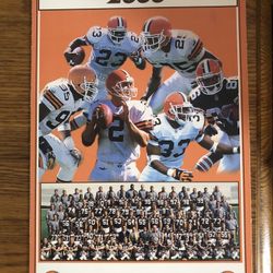 Cleveland Browns 2000 Advance Auto Parts Game Giveaway 
