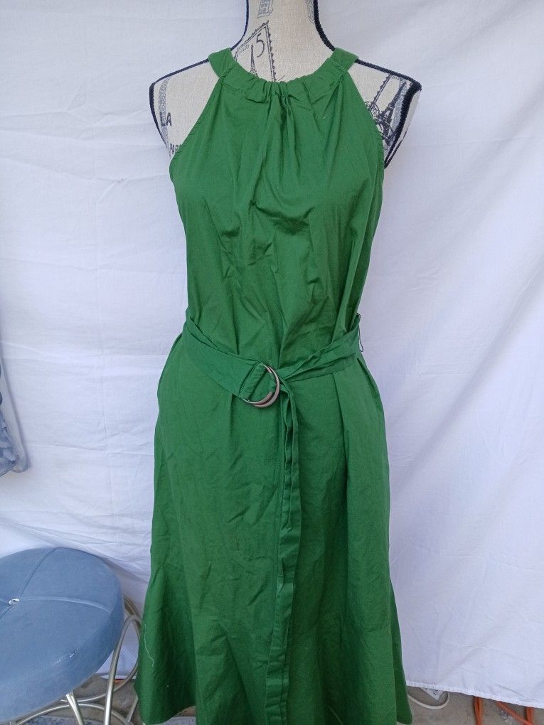 Green  Dress 