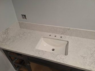 Bathroom kitchen quart granito