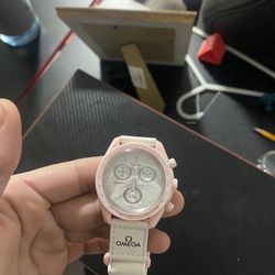 Omega Pink Watch