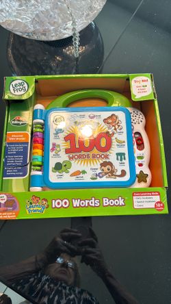 Leapfrog 100 Word Book Spanish Or English