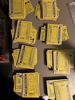 450 roughly 1989 Topps Baseball Card Lot – Stars, Hall of Famers, Set Builder Lot