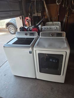 Samsung Washer And Electric Dryer Large Capacity