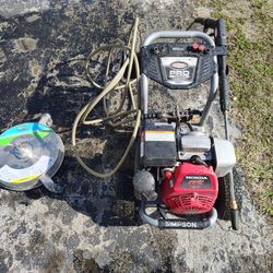 3400 Psi Pressure Washer With Surface Cleaner