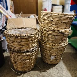 Handmade plant Storage Basket 