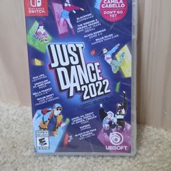 Unopened Nintendo Switch Just Dance 2022