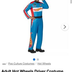 Adult hot wheels driver costume