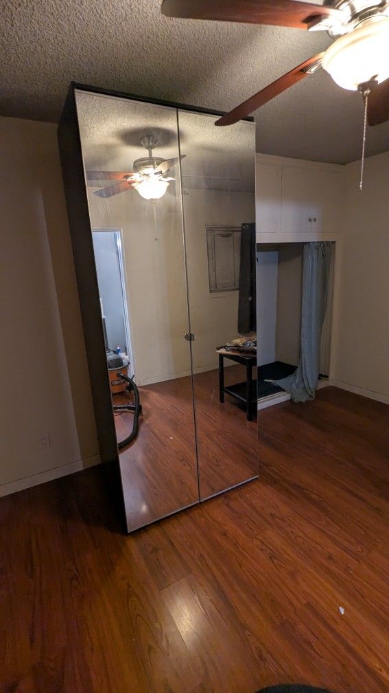 Ikea Wardrobe With Double Mirrors