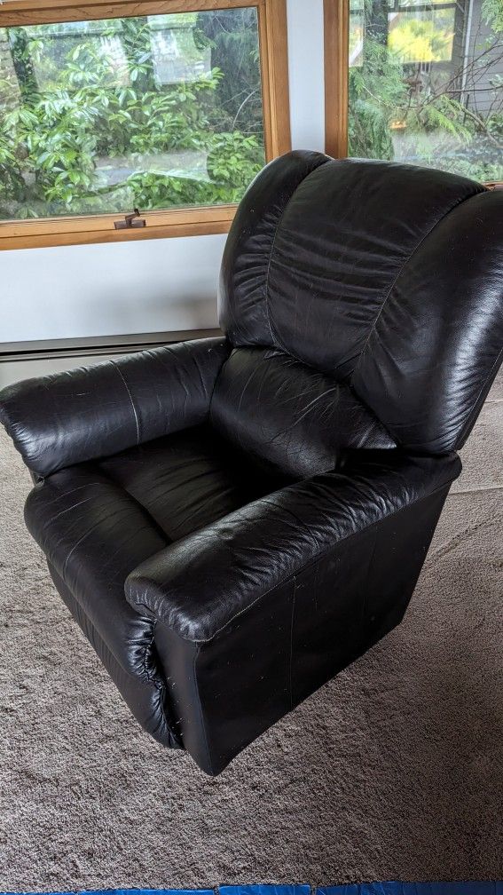 Lazy Boy Leather Recliner