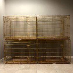 4-XXL size dog kennel cage as in Picture. Please see dimensions in picture🐕