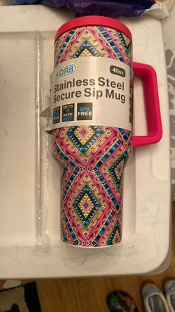 HiDR8 Stainless Steel Secure Sip Mug 