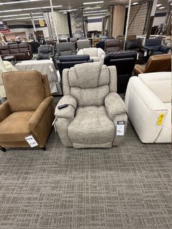 Taupe Performance Fabric Power Recliner - Taupe | Reclining Chair | Lounge Chair