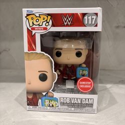 wwe rob van damn with money in the bank gamestop exclusive funko pop #117