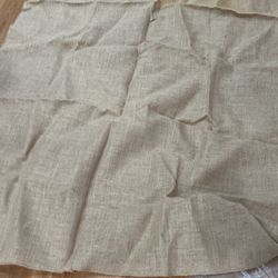 Arts And Crafts Burlap Type Material 