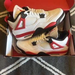 Jordan 4 Red Cement 